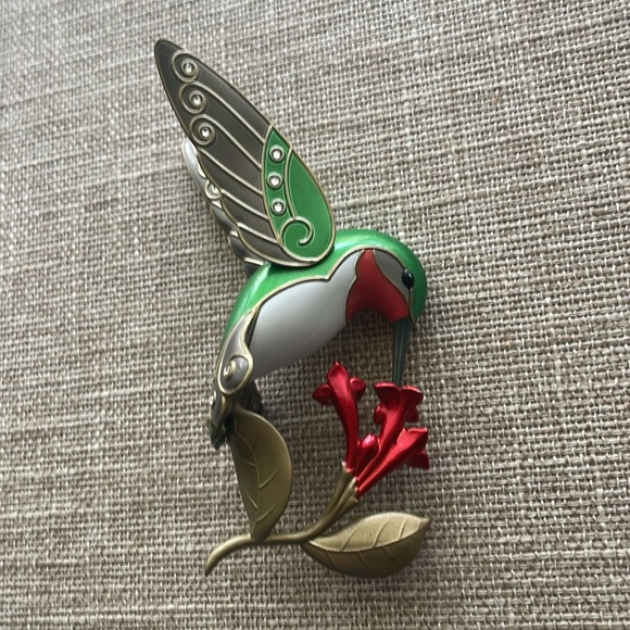 Hallmark Keepsake Dazzling Hummingbird Metal Ornament - Picture 3 of 8
